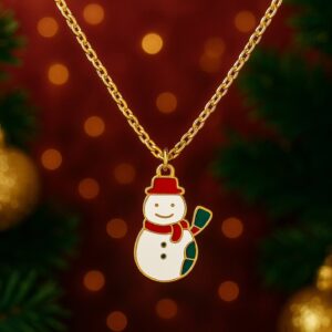 Κολιέ Χριστουγεννιάτικο Χιονάνθρωπος