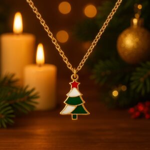 Κολιέ Χριστουγεννιάτικο Δέντρο