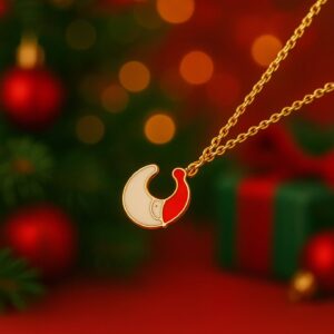 Κολιέ Χριστουγεννιάτικο Φεγγαράκι