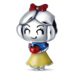 Snow white Charm 925 Sterling Silver