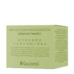 Nacomi Rich & comfy regeneration AVOCADO + CERAMIDES Face Cream 40ml - Image 3