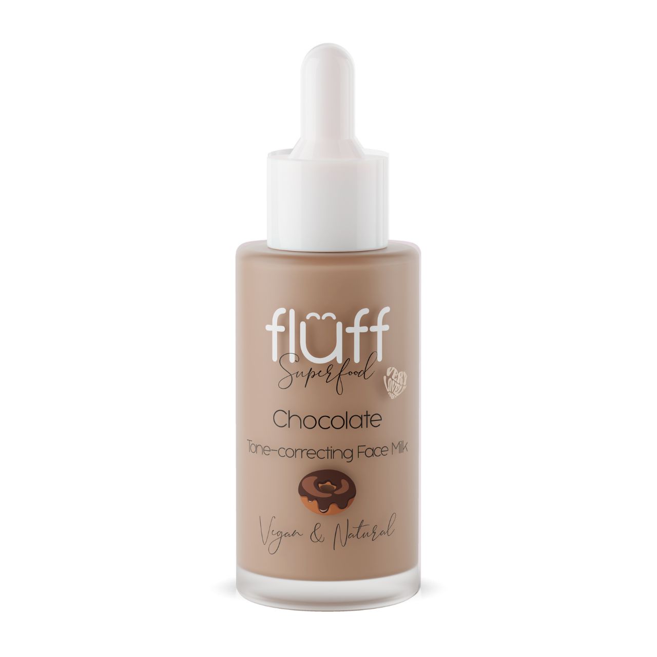 Fluff Chocolate Tone-Correcting Face Milk 40ml - Image 1