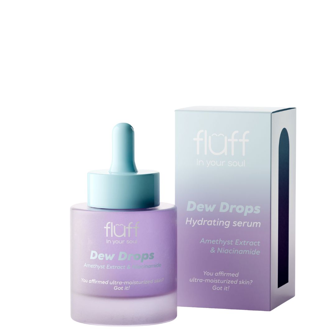 xr:d:DAFfVspf8ws:204,j:5803309897964294166,t:24031518 Fluff Dew Drops – Hydrating Face Serum 30ml - Image 1