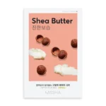 Missha Airy Fit Sheet Mask - Shea Butter - Μάσκα με βούτυρο καριτέ για ξηρό δέρμα 19gr