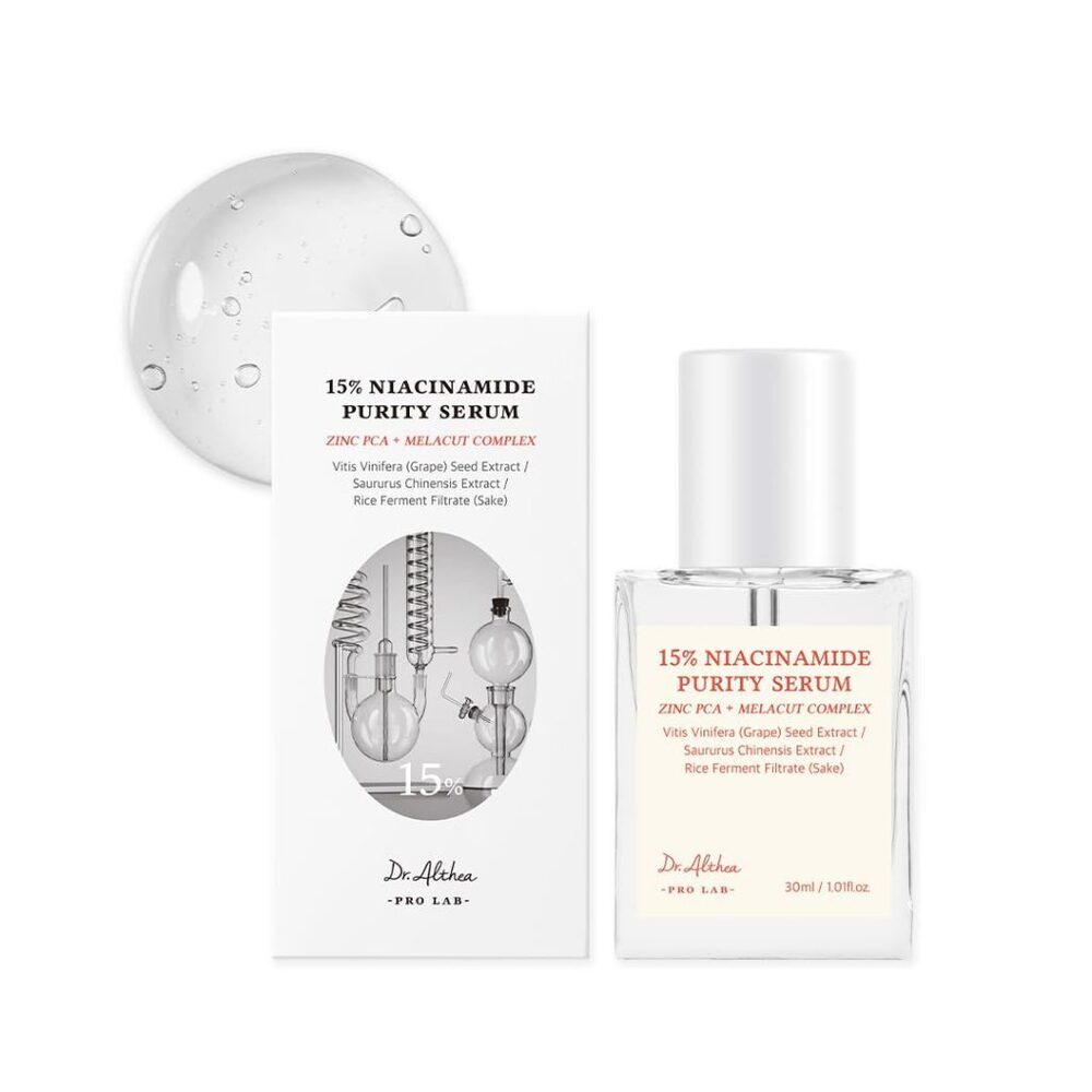 dr.althea15niacinamide30ml Dr. Althea 15% Niacinamide Purity Ενυδατικό Serum Προσώπου με Νιασιναμίδη για Λάμψη 30ml - Image 1