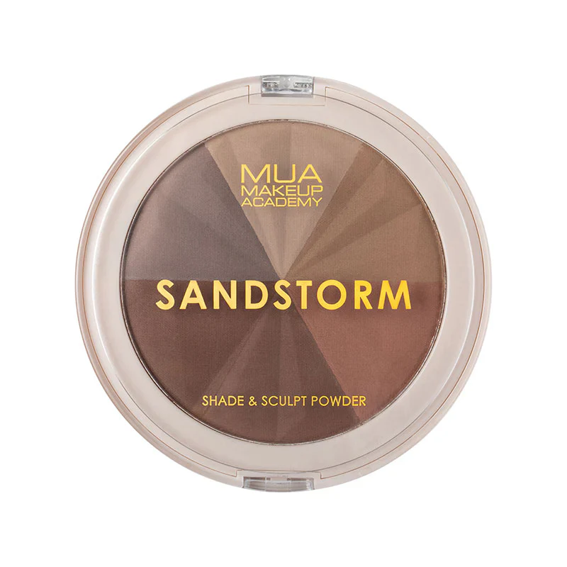 Sandstorm-Shade-and-Sculpt-Powder-LID-ON_1800x1800 MUA SANDSTORM SHADE & SCULPT POWDER 15g - Image 1