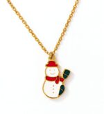 Κολιέ Χριστουγεννιάτικο Χιονάνθρωπος - Image 2