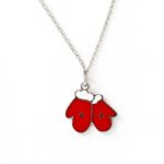 Κολιέ Χριστουγεννιάτικα Γάντια - Image 2