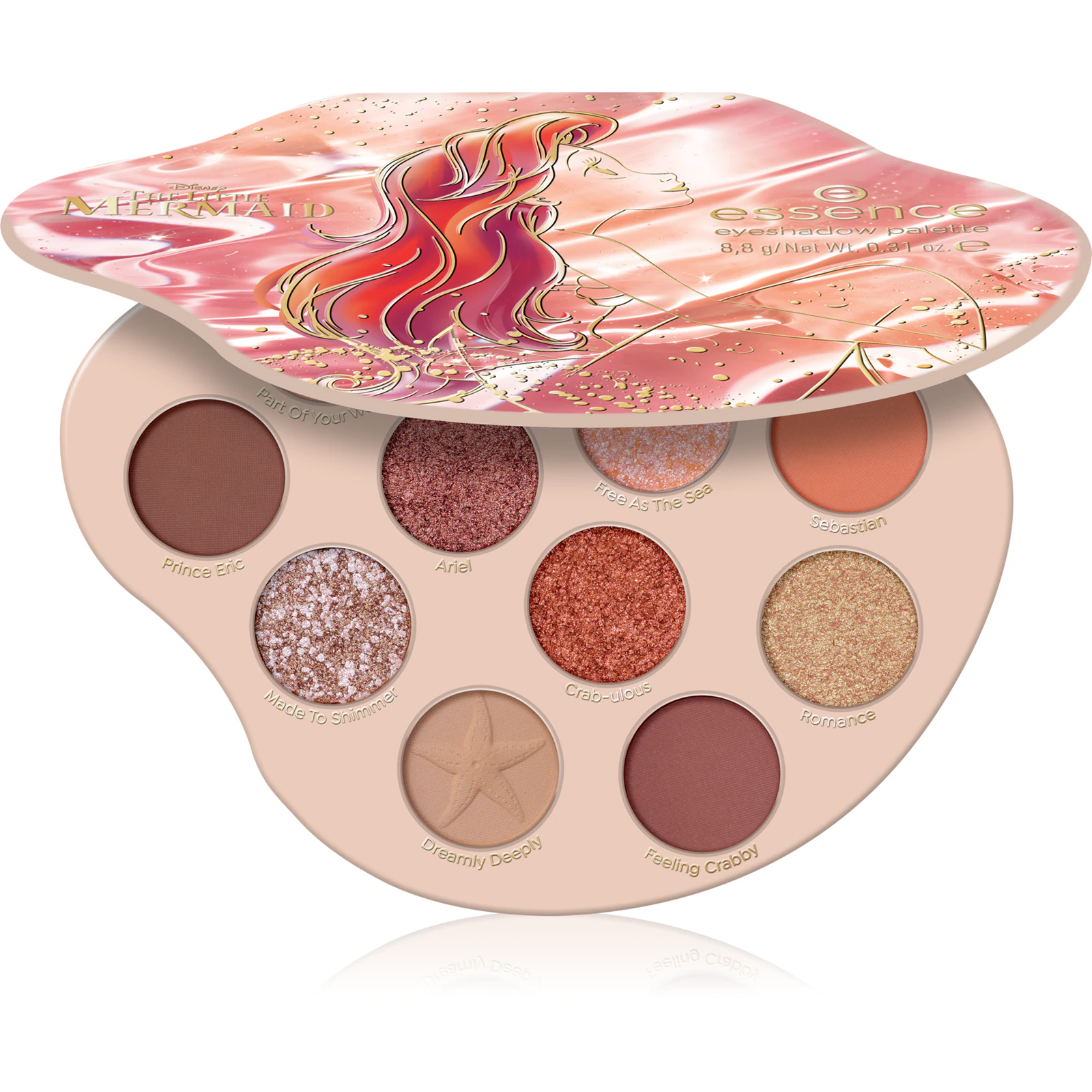 6-157487_2 Essence The Little Mermaid Eyeshadow Palette 8.8g - 01 Dreaming Of Another World - Image 1