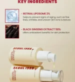 K-SECRET - SEOUL 1988 Retinal Liposome 2% + Black Ginseng - Firming Serum with Retinal 30ml - Image 2