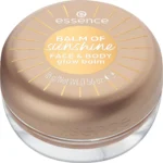 essence BALM OF sunshine FACE & BODY glow balm 16g - Image 3