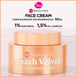 7DAYS MB Peach Velvet SOS Day Night Cream 50ml