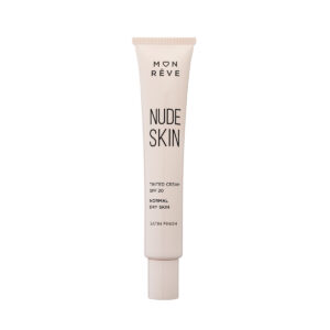 mon reve nude skin tinted cream normal to dry spf 20 30ml