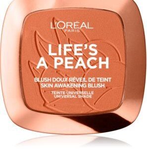 L'Oreal Life’s a Peach Blush Powder - 01 Peach Addict 9gr